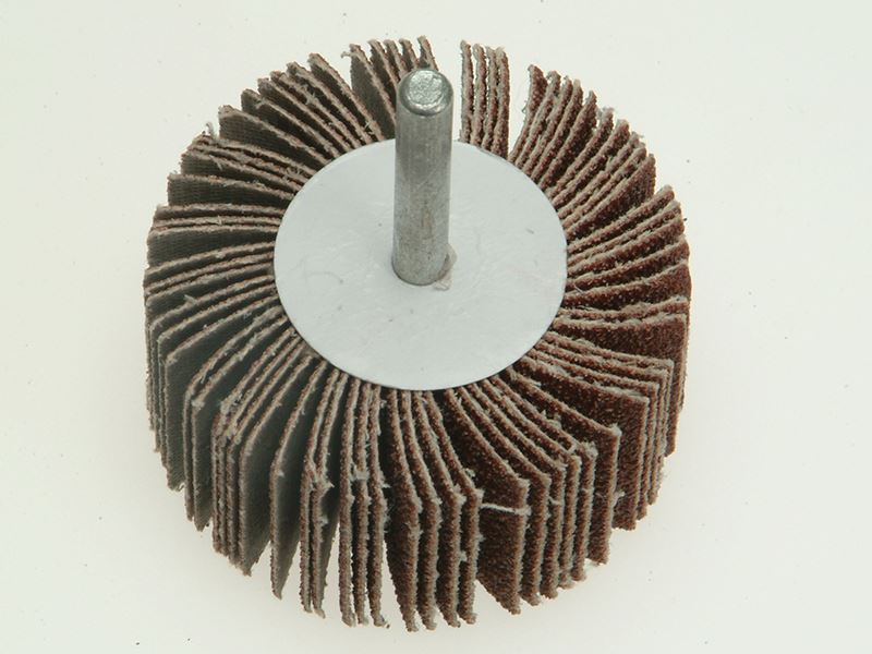 Faithfull Flap Wheel 60 x 30mm Medium (80 Grit)