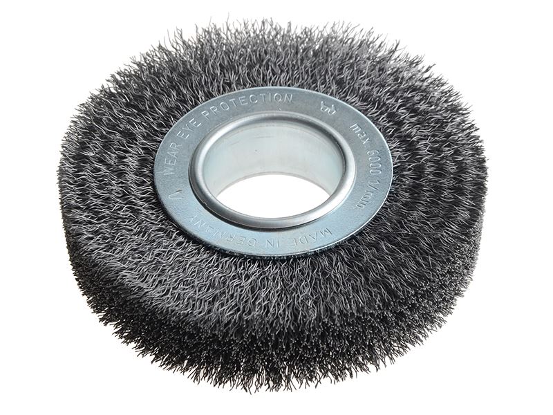 Lessmann Steel Wire Wheel Brush D125mm with Adaptors Set 2