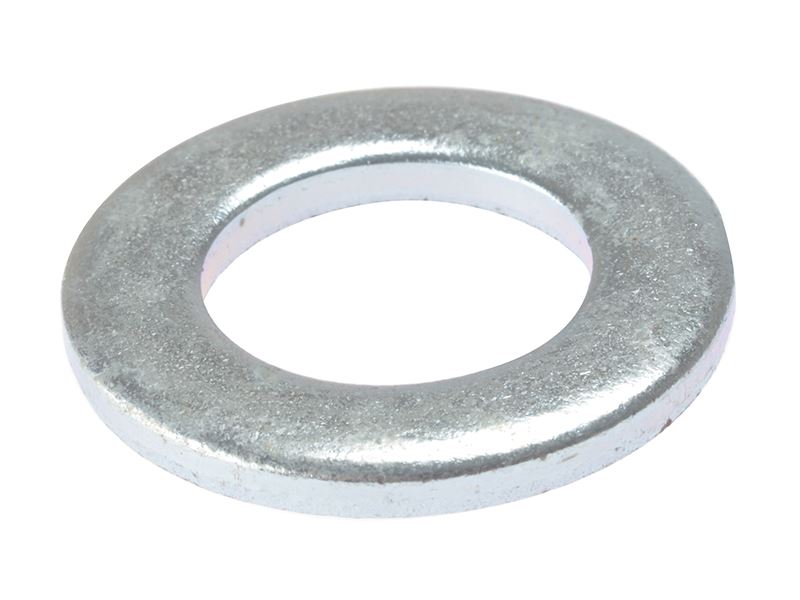 Rondelles plates M10 galvanisées haute résistance ForgeFix, paquet de 100