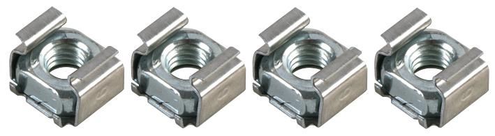 Parafuso de Gaiola PENN ELCOM M6 para Faixas de Rack, Pacote de 4