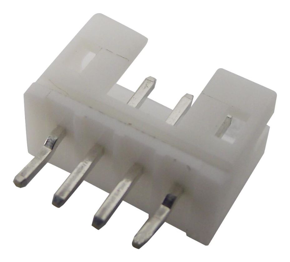JST PH Series Connettore a 4 Vie a Ingresso Superiore, Passo 2 mm, con Scocca