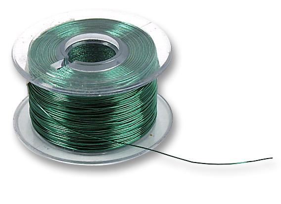 PRO POWER Green Solderable Enamelled Copper Wire, 0.15mm, 4 Pack