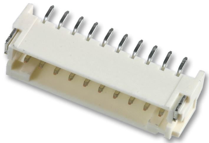 JST 10-Way SMD Side Entry Header, 2mm Pitch, PH Series
