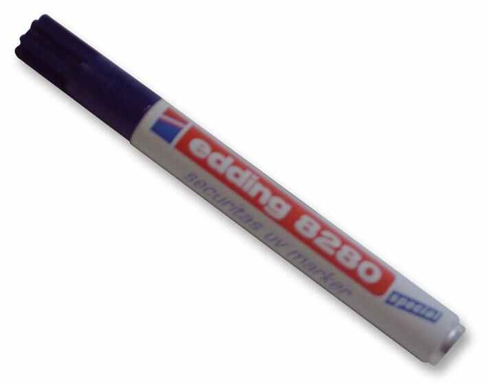 EDDING Stylo marqueur UV Sécurité Securitas à pointe bullet