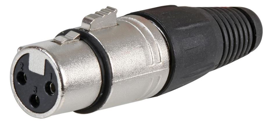 CLIFF ELECTRONIC COMPONENTS 3極XLR插座 焊接式