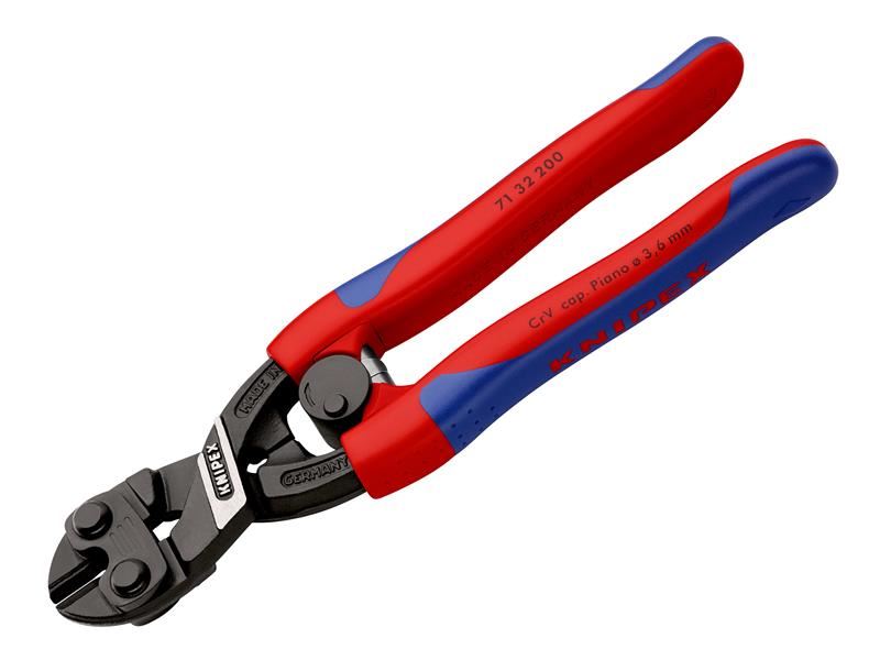 Knipex - 71 32 200 CoBolt® Pemotong Bolt Padat dengan Pegangan Pelbagai Kompen 