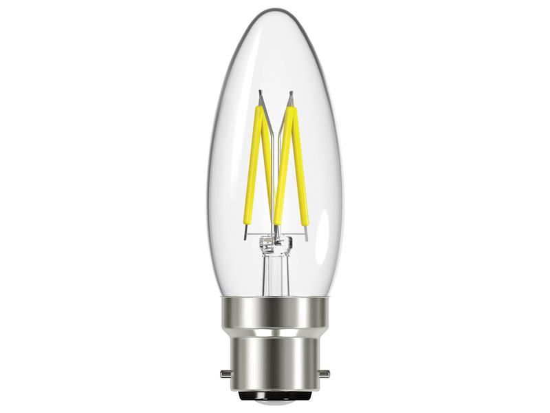 Energizer® Lampadina LED BC B22 a Filamento, 4W Luce Calda