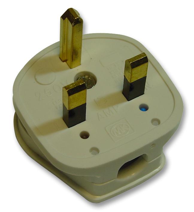 MK 13A Non-Standard UK Plug, White