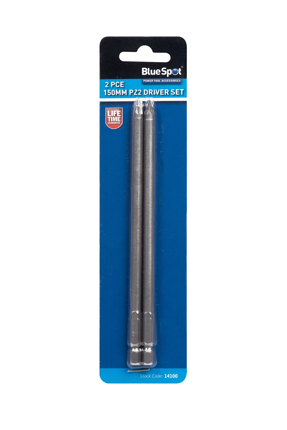 Blue Spot Tools - 2-teiliger PZ2-Schraubendreher-Satz, 150mm