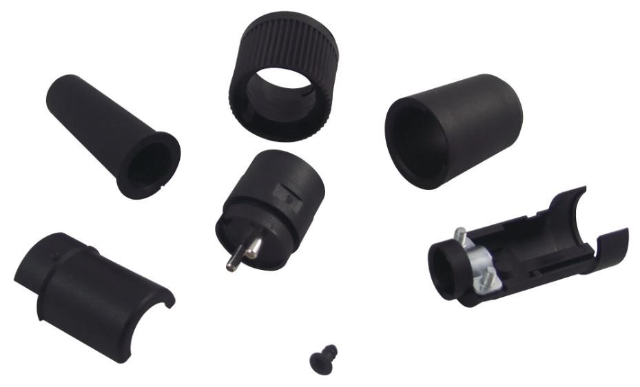 BINDER Conector Macho Circular Serie 678 2 Vías, 250V/7A, Bayoneta