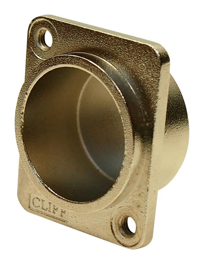 Cliff XRP12 Metal Recess Plate, 12mm, Nickel Plated, M3 Holes