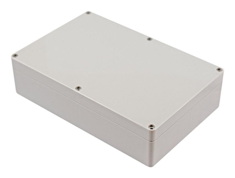 MULTICOMP PRO - Lichtgraues Polycarbonat-Gehäuse, IP65, 146 x 55 x 222mm