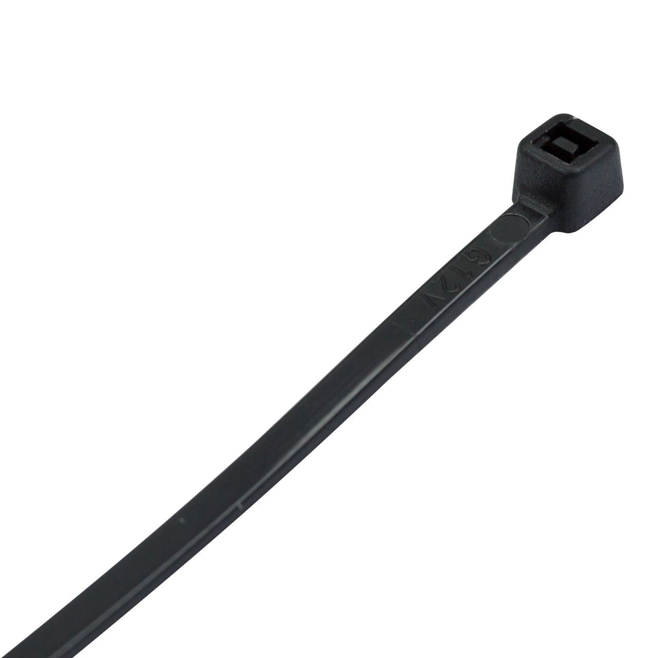 KrimpTerm CT20-B ナイロンケーブルタイ 200mm ブラック 18kg 耐候性 100本入り