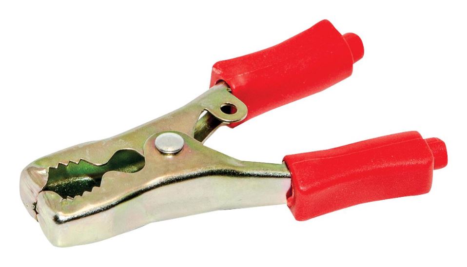Mueller Electric Mini Battery Clip, 40A, Red, 76mm