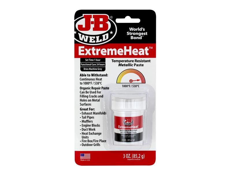 J-B Weld ExtremeHeat™ Putty, 85g, for High-Temperature Repairs
