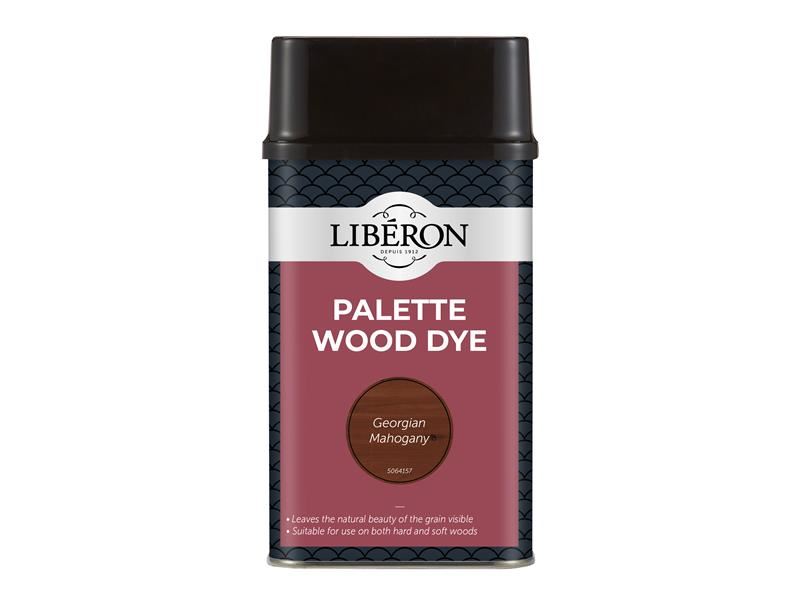 Liberon Palette Wood Dye - Georgian Mahogany, 500ml