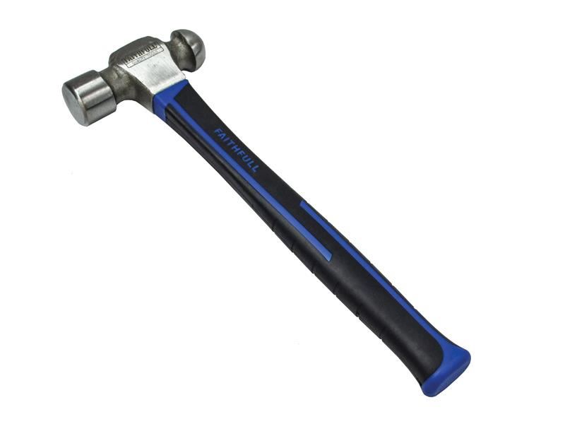 Faithfull Ball Pein Hammer with Fibreglass Shaft, 908g (32oz)