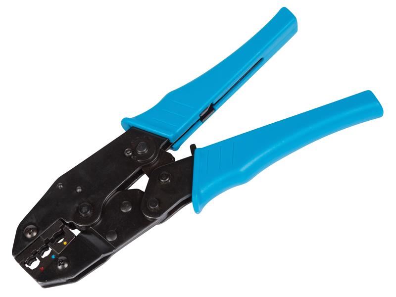 BlueSpot Ratchet Crimping Tool, Steel, with Replaceable Jaws