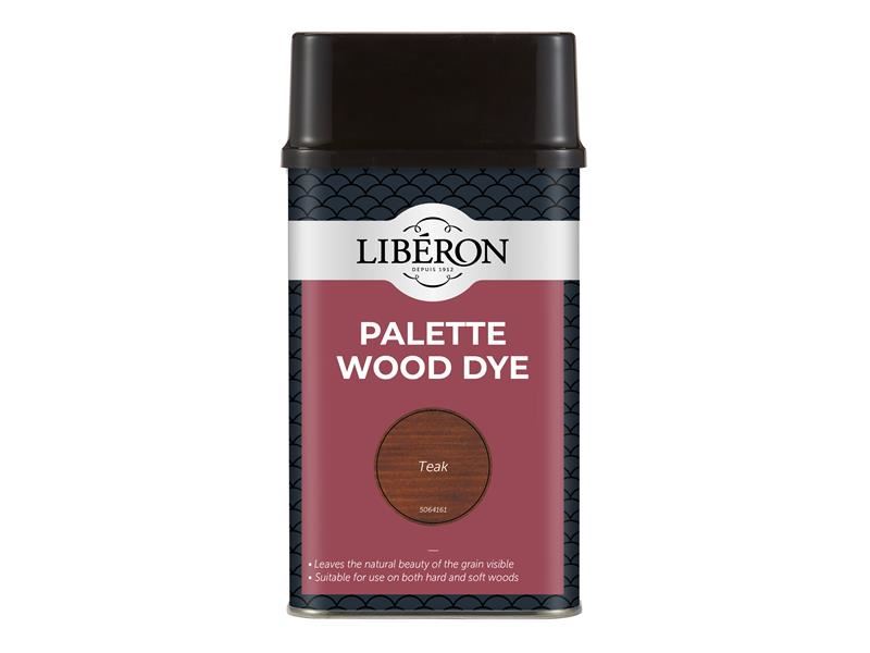 Liberon Palette 水基木器染色劑 柚木色 500毫升