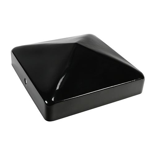 Timco Black Epoxy Fence Post Cap, 50mm, 1 Each