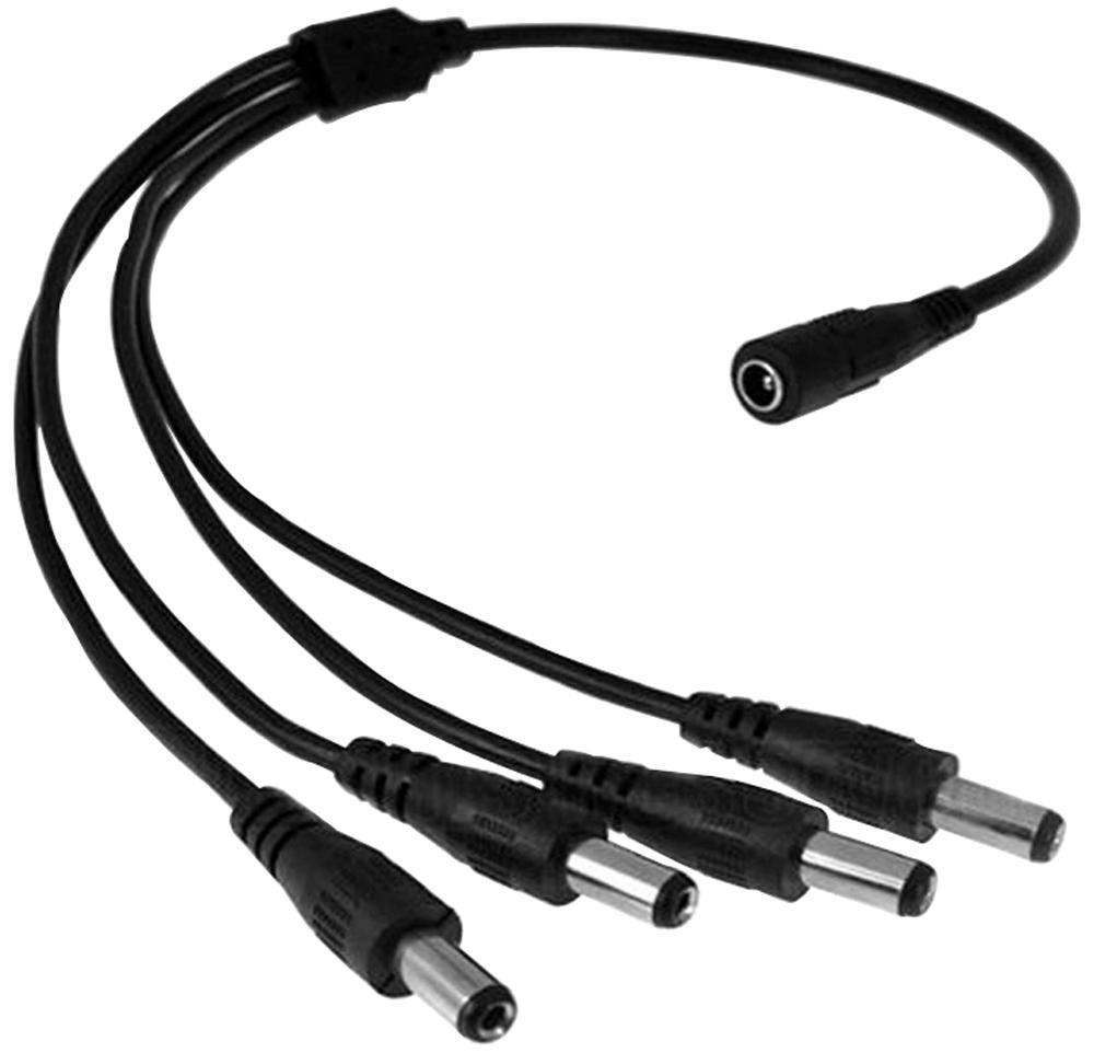 TIGER POWER SUPPLIES Cabo Divisor 2.1mm AWG, 1 para 2 Vias, 230mm
