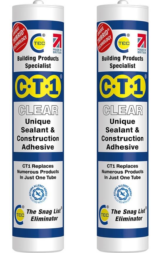 CT1 Duidelijke Kit & Lijm Snag Tube Voor Alle Materialen - TRIBRID Technologie