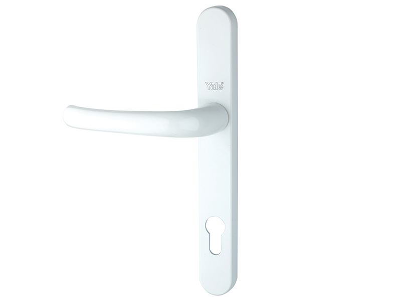 Yale PVCu Replacement Door Handle - White, 92mm Centres