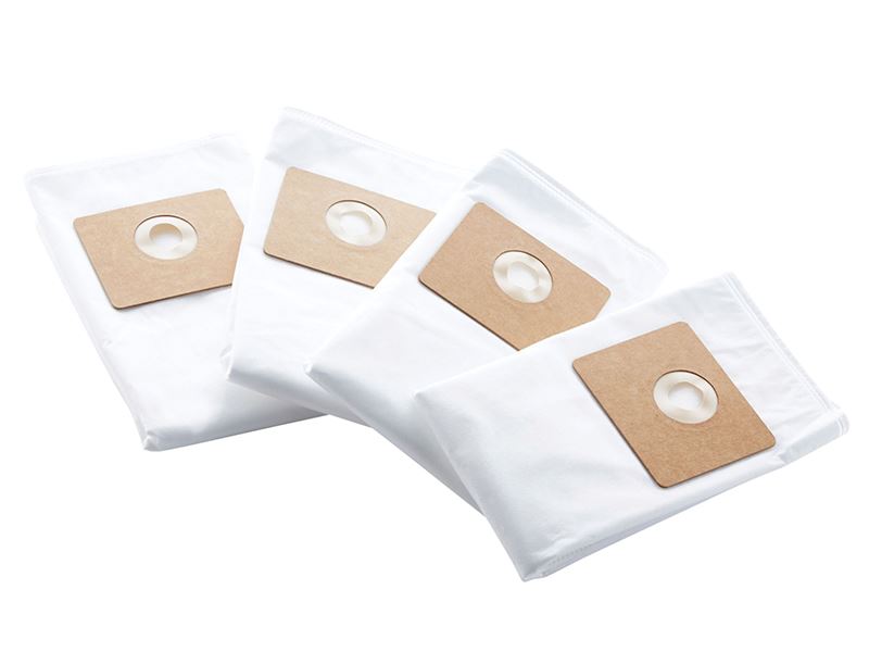 Nilfisk Multi II Replacement Fleece Bags, Pack of 4
