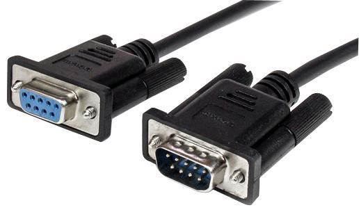 STARTECH 1m 9ピン D-Sub オス-メス RS232シリアルケーブル