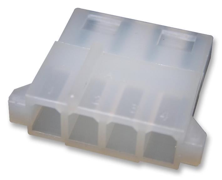 AMP - TE CONNECTIVITY - Steckverbindergehäuse, 4-polig, 5er Pack