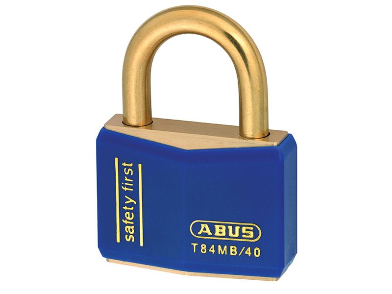 ABUS T84MB/40mm Blue Rustproof Padlock Keyed Alike
