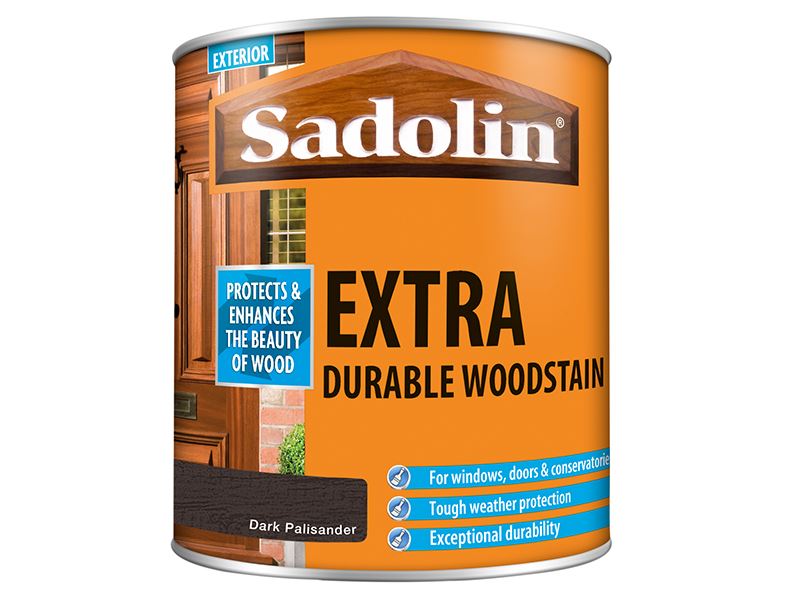 Sadolin Extra Durable Woodstain - Σκούρο Παλισάνδρο, 1 Λίτρο