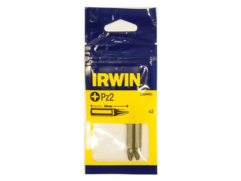 IRWIN® Pozidriv Einsatzbits PZ2 50mm (2er Pack)