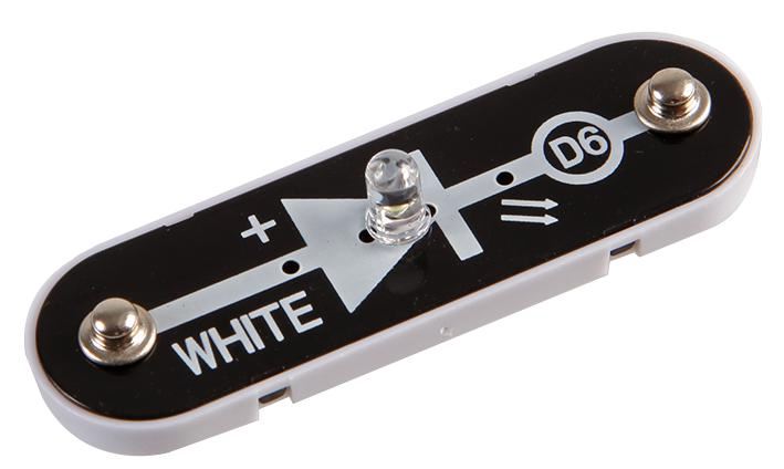 SNAP CIRCUITS - Module de remplacement LED blanche 33 Ohm pour circuits éducatf