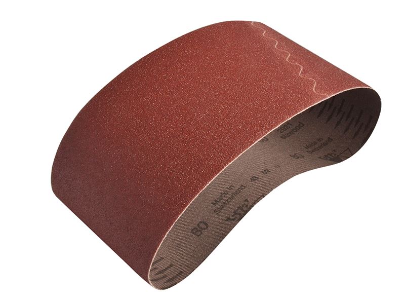 Faithfull Cloth Sanding Belt, 560mm x 100mm, 80 Grit