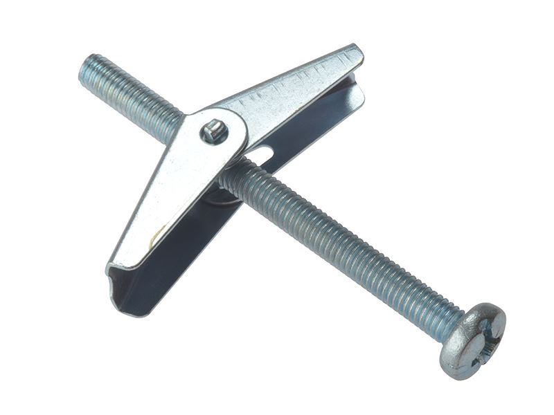 ForgeFix - Ελατήριο Τοόγλου για Γυψοσανίδες M6 x 75mm, Σετ 10 Τεμαχίων
