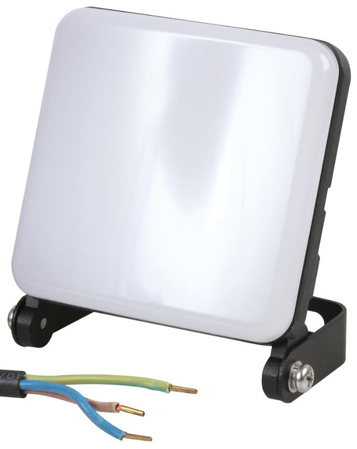 PRO ELEC Projecteur LED, 10W, 700lm, Blanc Lumière du Jour, IP65