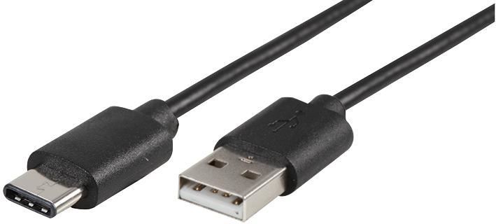 Pro Signal Cabo USB 2.0 A para Type-C, 2m Preto