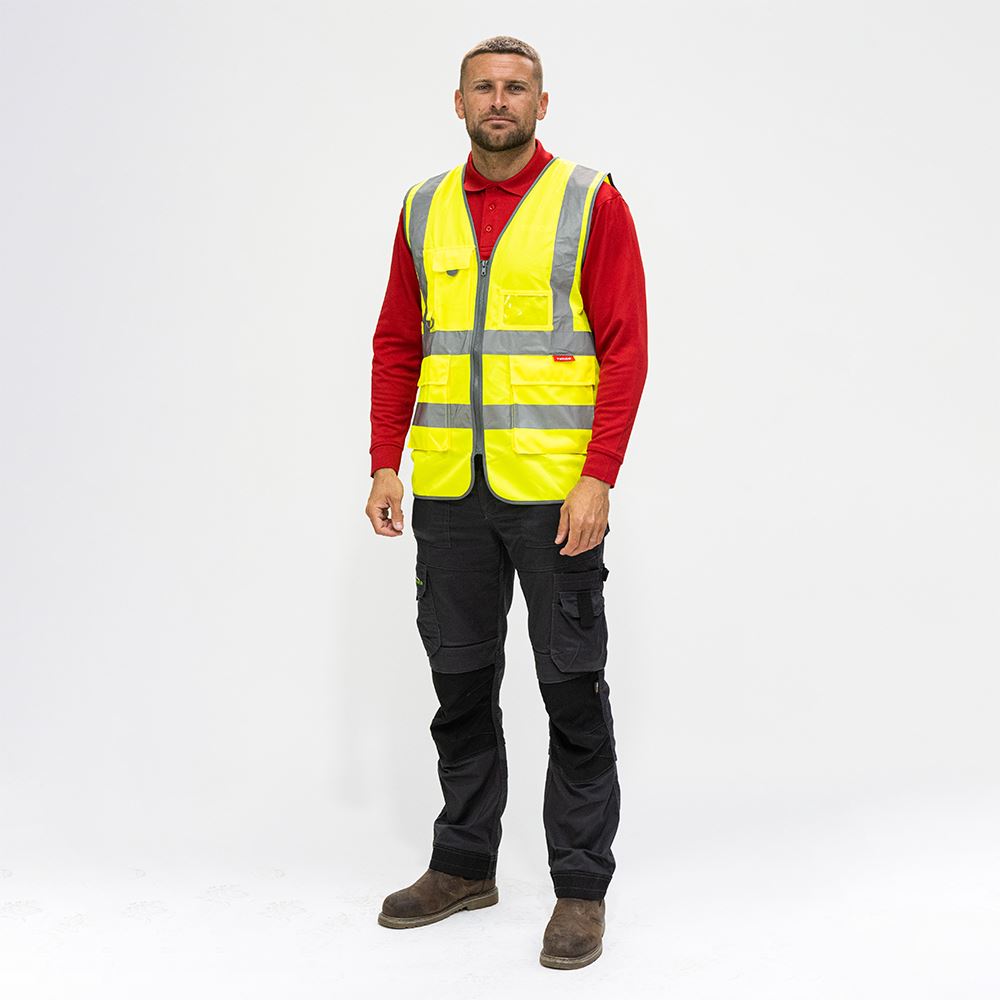 Veste de sécurité haute visibilité Timco, Jaune, Moyen