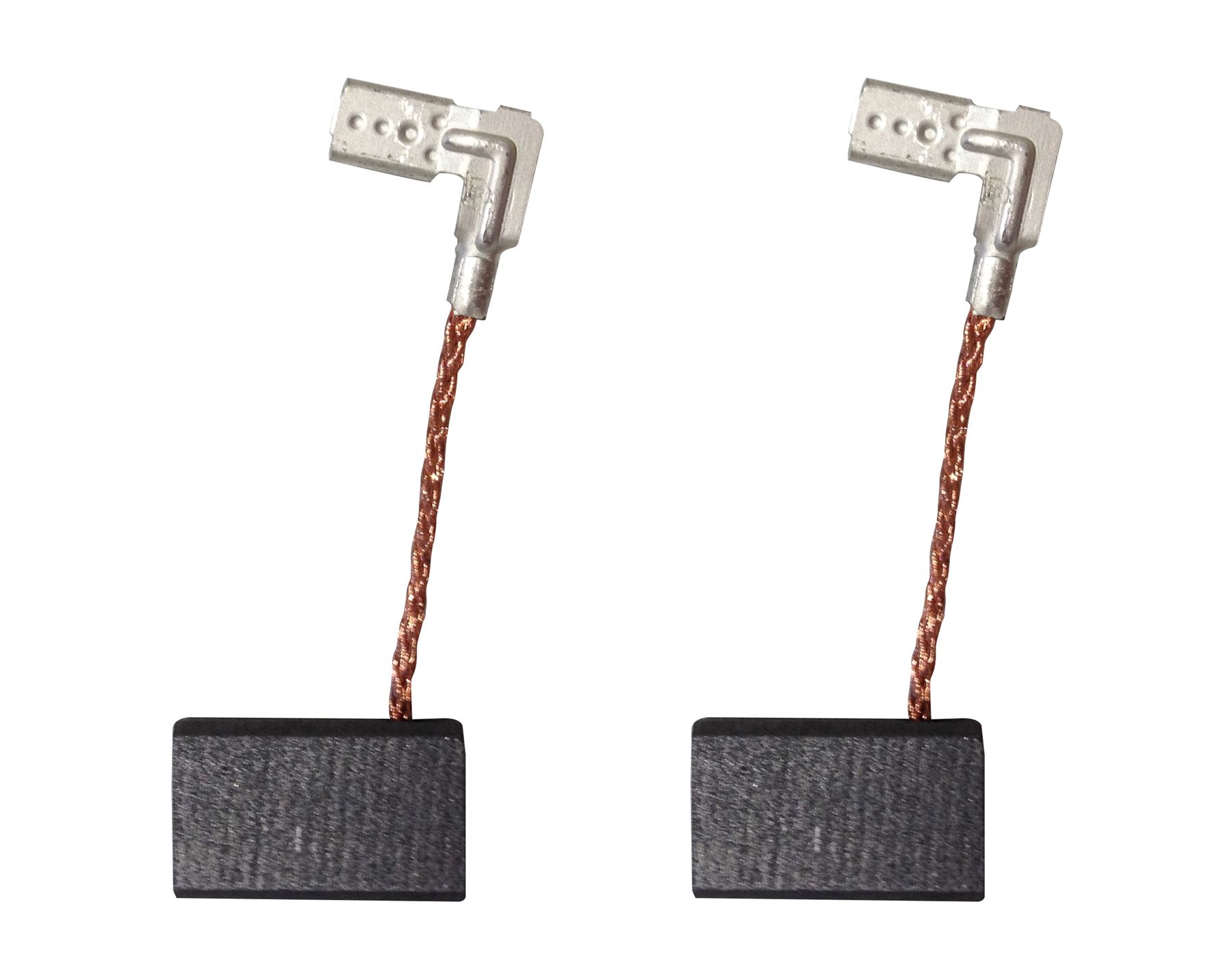 2 balais en carbone Milwaukee pour perceuse à percussion - 5x8x13,5mm