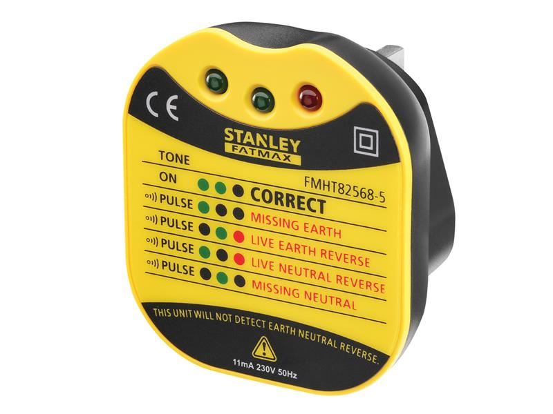 STANLEY FatMax Testeur de Prise Murale UK