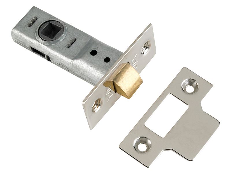 Yale M888 Tubular Mortice Latch, Chrome, 64mm