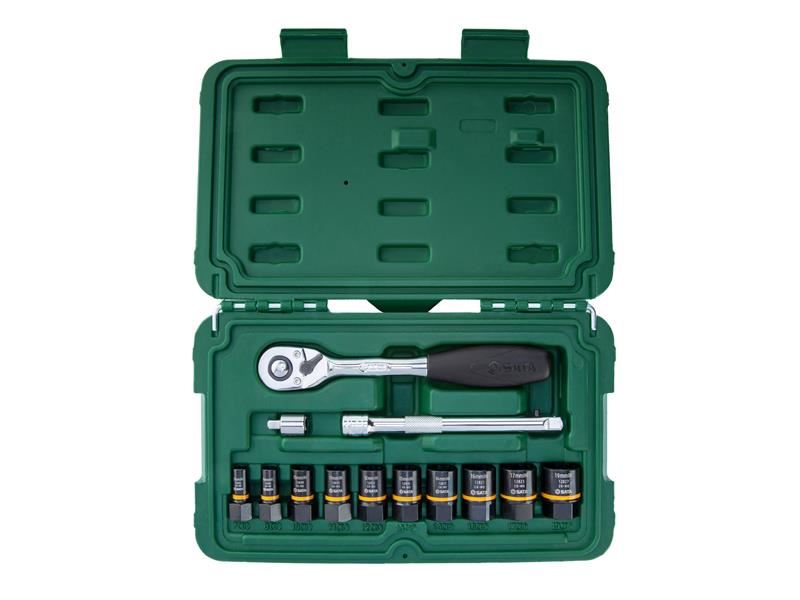 SATA 1/4-inch & 3/8-inch BoltBiter Extractieset, 13-delig