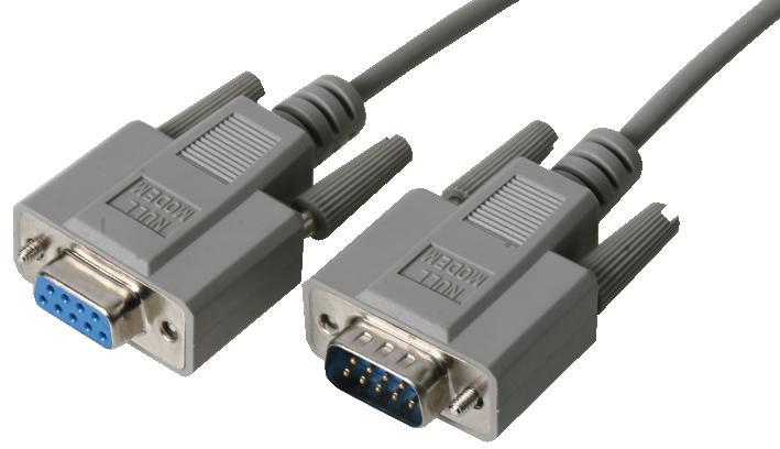 PRO SIGNAL Cavo Seriale DTE 9 Pin 2m, Maschio a Femmina