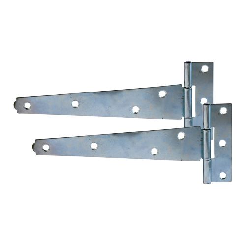 Timco Light Tee Hinges - Zinc Plated, 100mm (Pair)