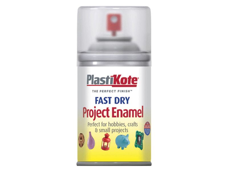 PlastiKote Sneldrogende Emaille Spuitverf - Transparant, 100ml