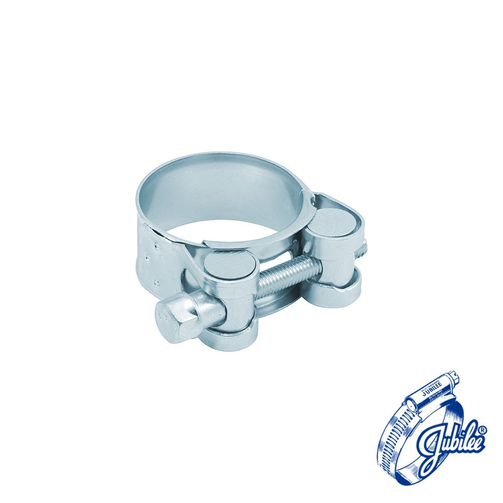 Jubilee Superclamp Fascetta in Acciaio Dolce per Tubi, 36-39mm (5 Pezzi)
