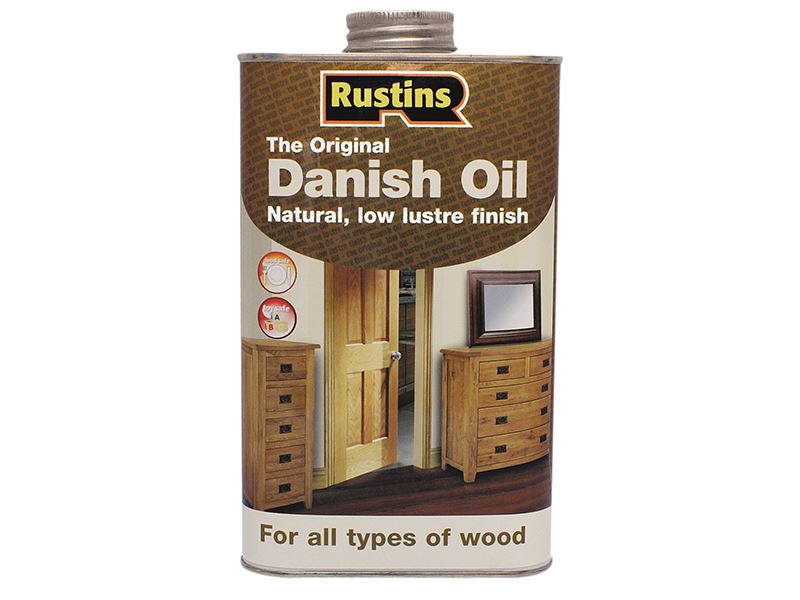 Rustins Aceite Danés 500ml - Acabado para Madera