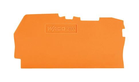 WAGO 0.8mm End & Intermediate Plate for Terminal Blocks