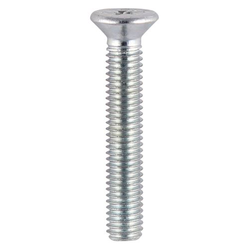 Timco Countersunk Machine Screws, M5 x 40mm, Zinc Plated (500 Pack)